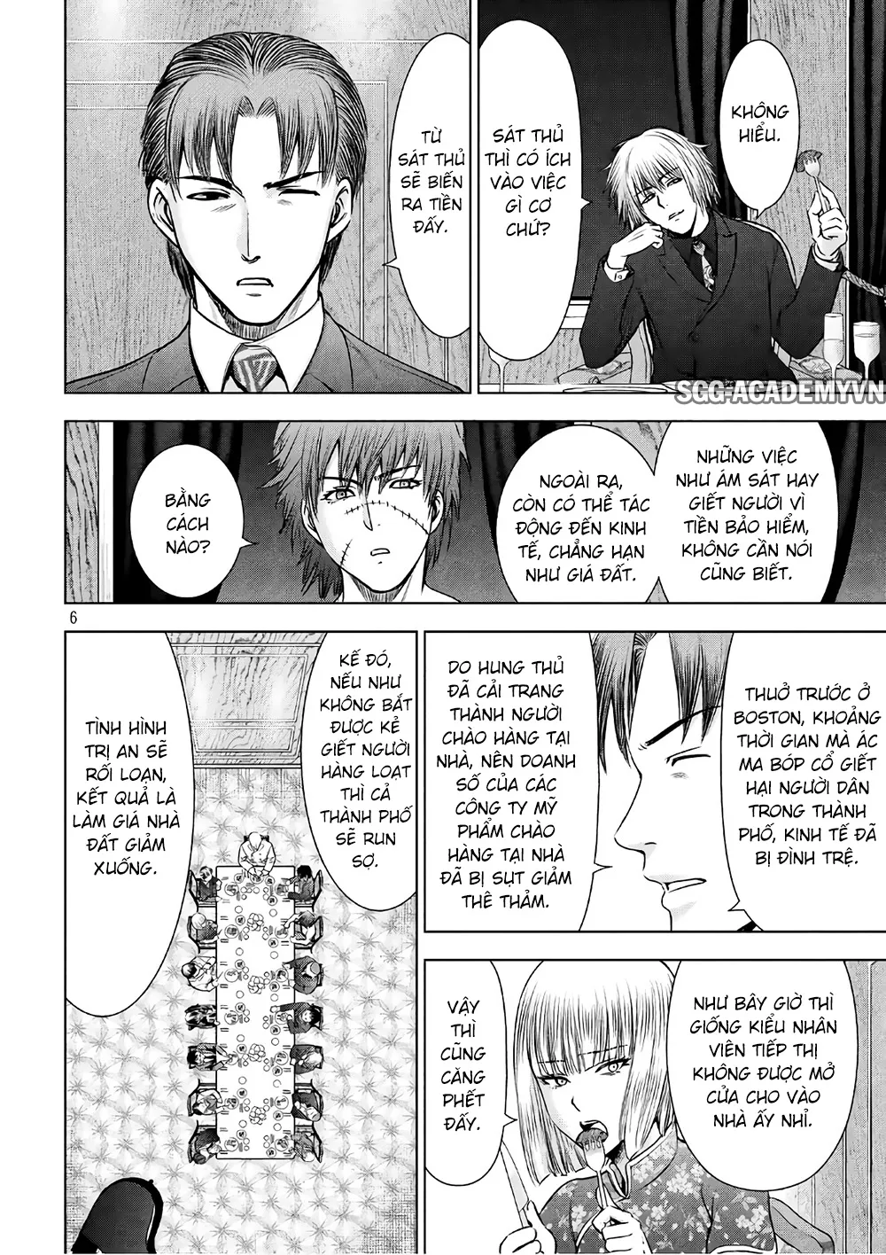 HentaiVN.net - Ảnh 8 - Satanophany - Chap 57: Lễ chúc mừng trên thuyền