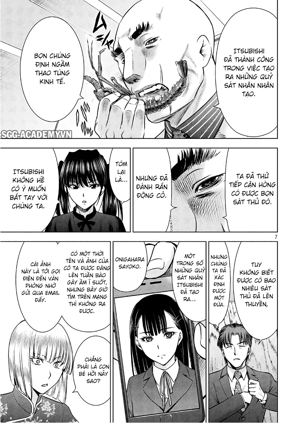 HentaiVN.net - Ảnh 9 - Satanophany - Chap 57: Lễ chúc mừng trên thuyền