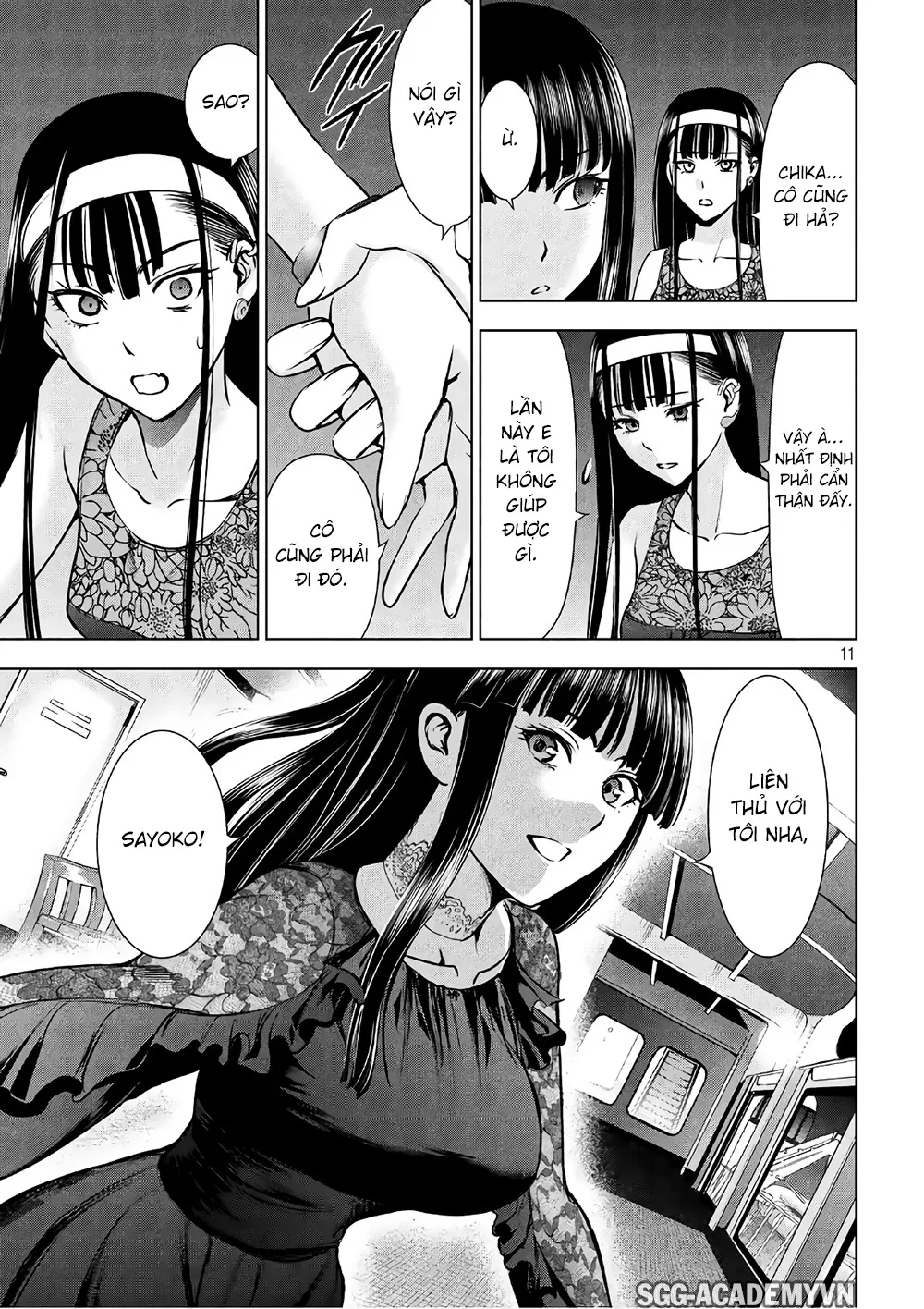 HentaiVN.net - Ảnh 13 - Satanophany - Chap 58: Bang Tendou