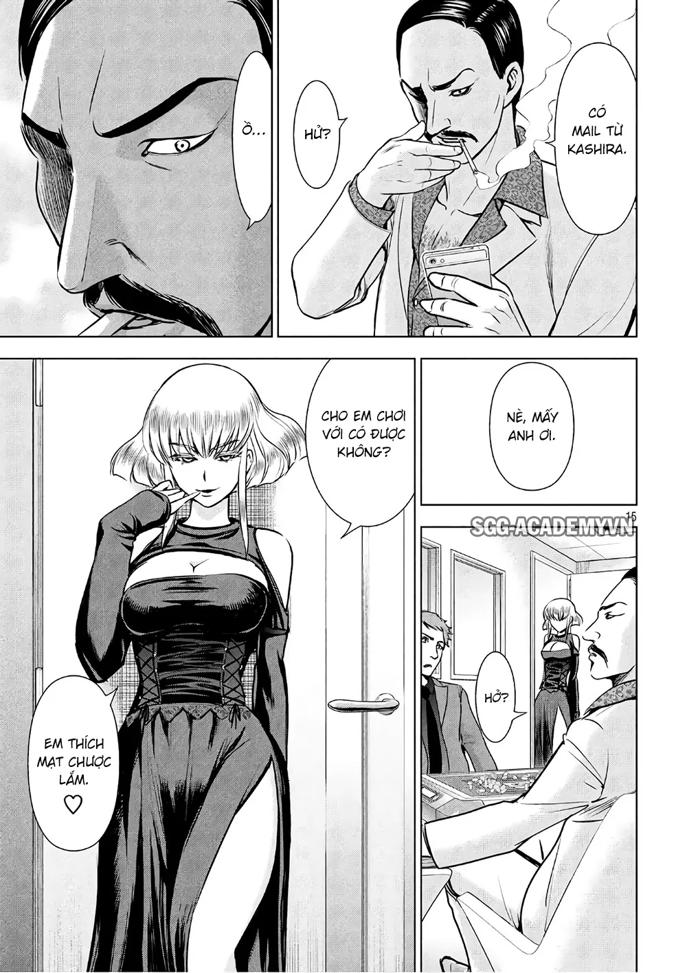 HentaiVN.net - Ảnh 17 - Satanophany - Chap 58: Bang Tendou