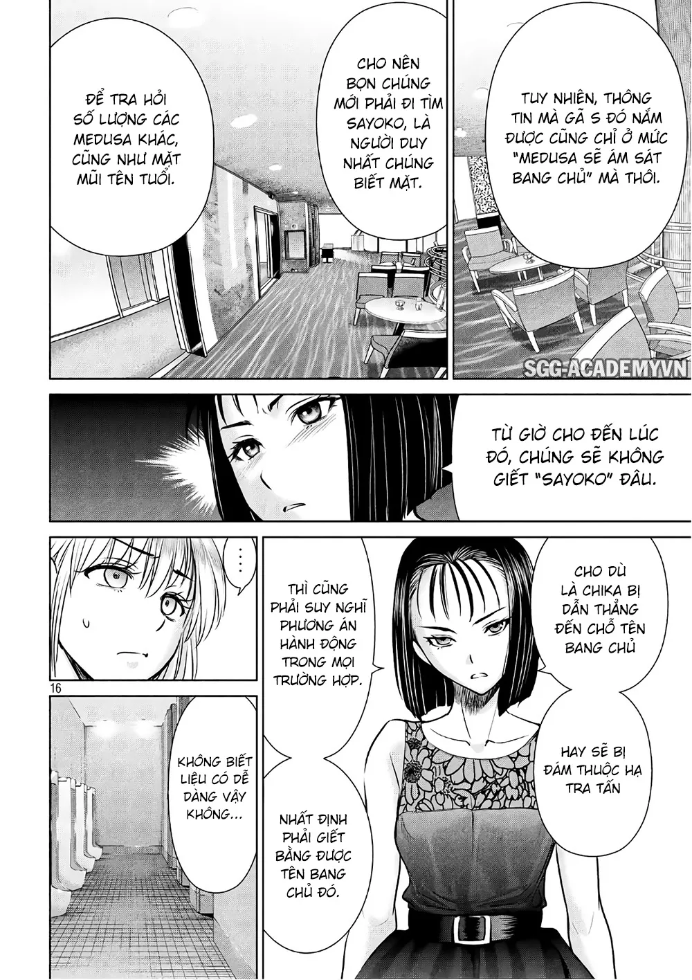 HentaiVN.net - Ảnh 18 - Satanophany - Chap 59: Chúa c**