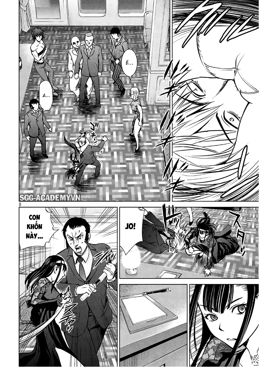 HentaiVN.net - Ảnh 10 - Satanophany - Chap 61: Thành lũy bao bọc