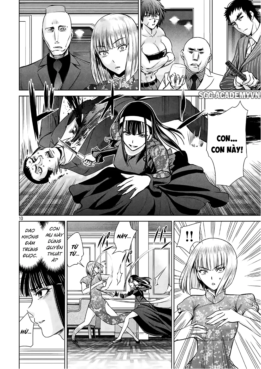 HentaiVN.net - Ảnh 12 - Satanophany - Chap 61: Thành lũy bao bọc