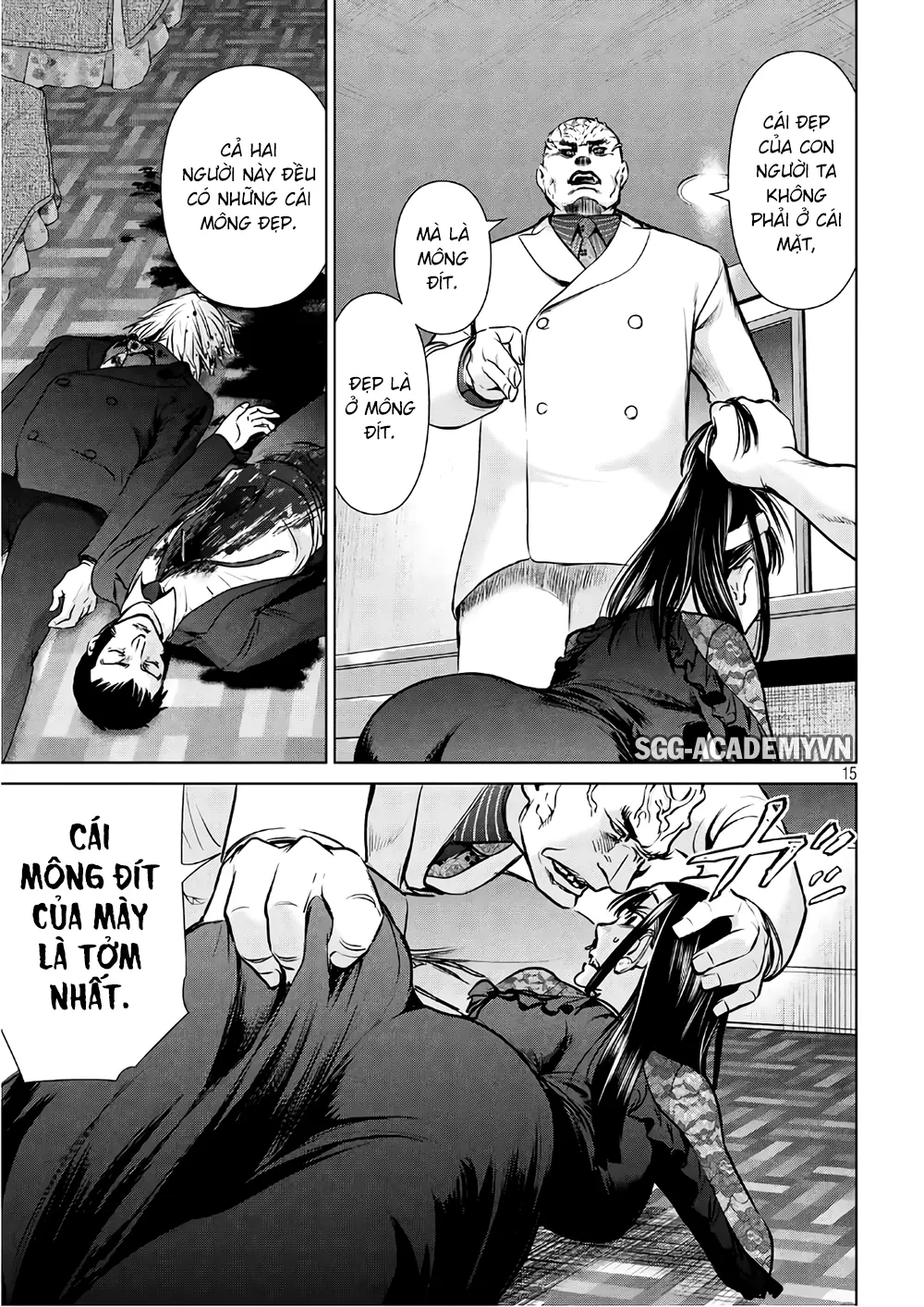 HentaiVN.net - Ảnh 17 - Satanophany - Chap 61: Thành lũy bao bọc