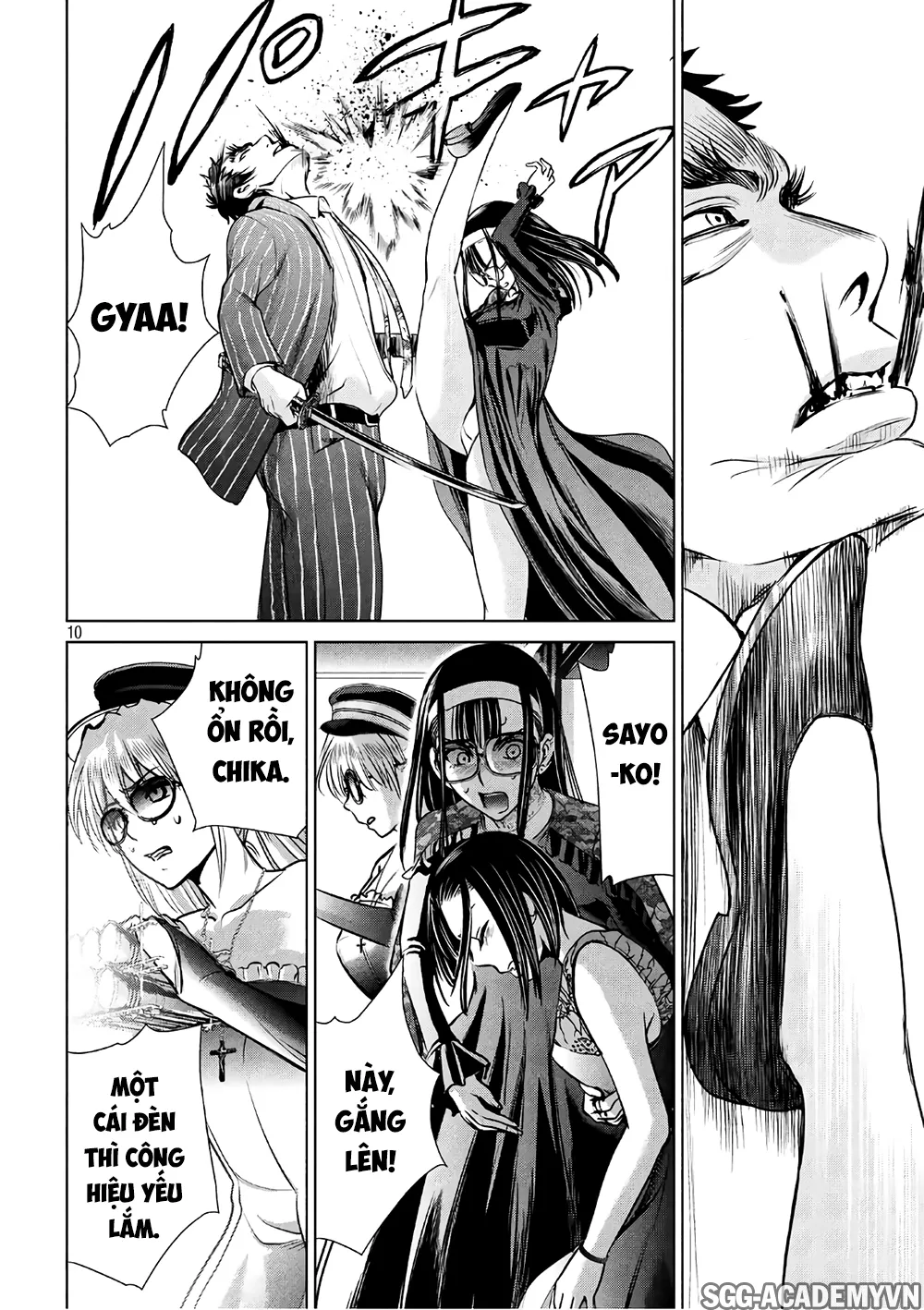 HentaiVN.net - Ảnh 11 - Satanophany - Chap 62: Cách làm của quỷ sát nhân