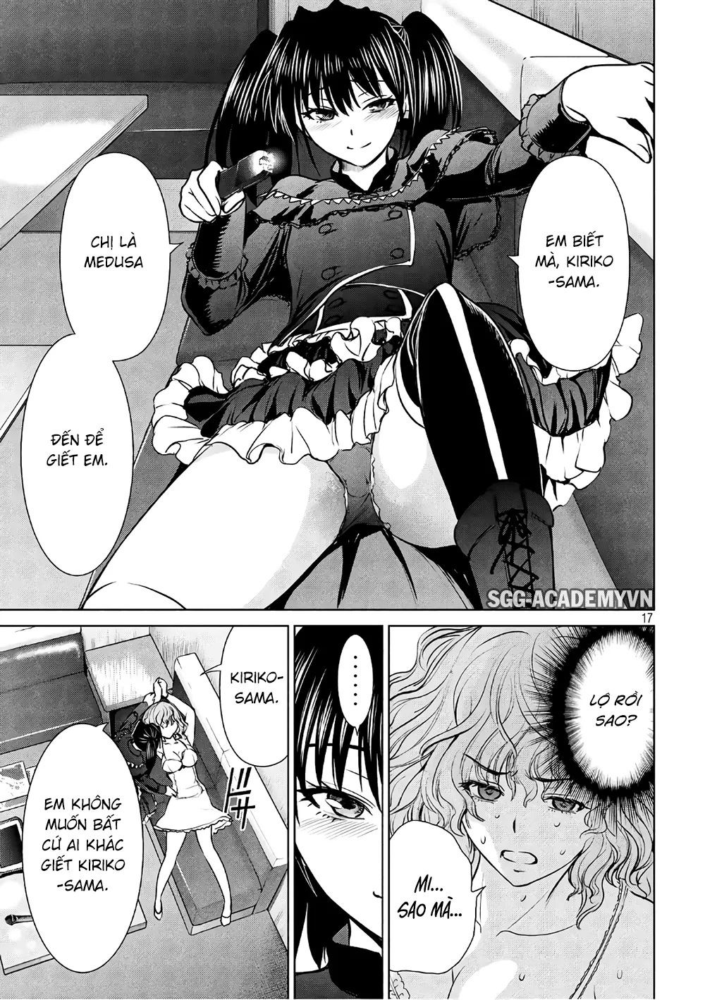 HentaiVN.net - Ảnh 18 - Satanophany - Chap 62: Cách làm của quỷ sát nhân