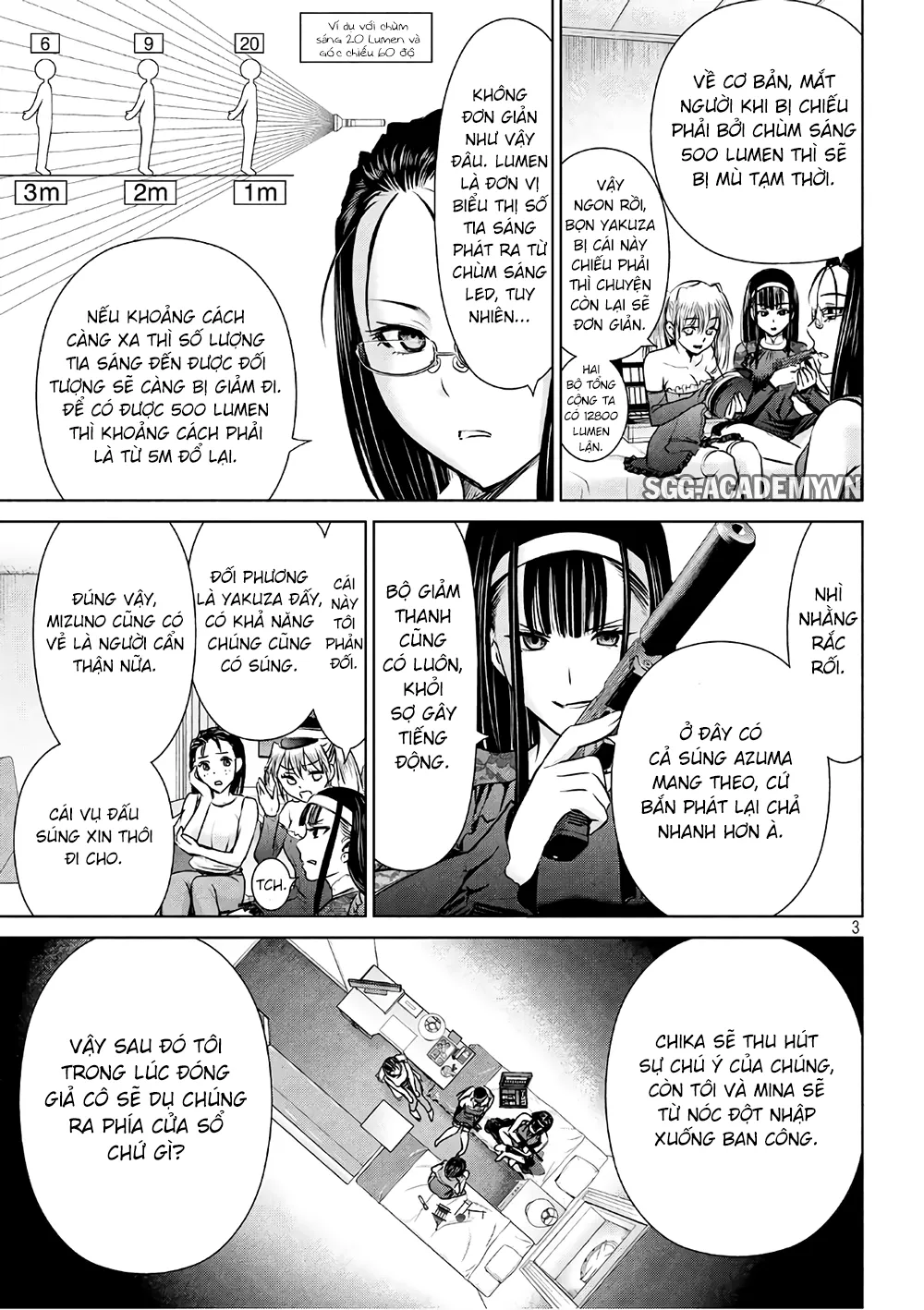 HentaiVN.net - Ảnh 5 - Satanophany - Chap 62: Cách làm của quỷ sát nhân