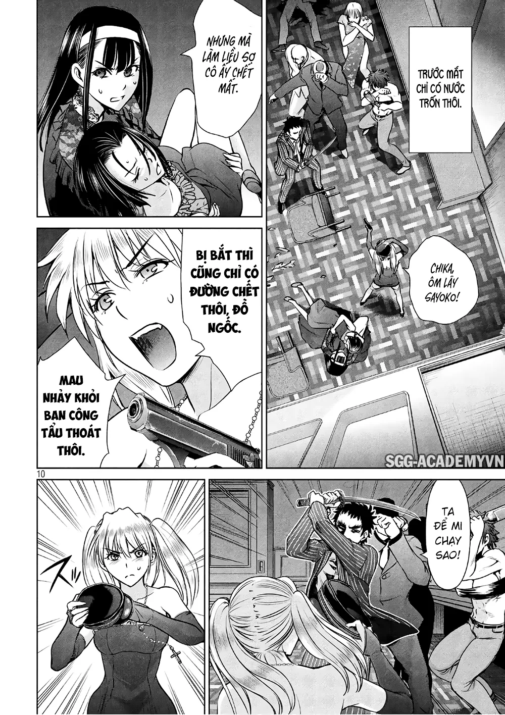 HentaiVN.net - Ảnh 12 - Satanophany - Chap 63: Tam kiệt của bang Tendo