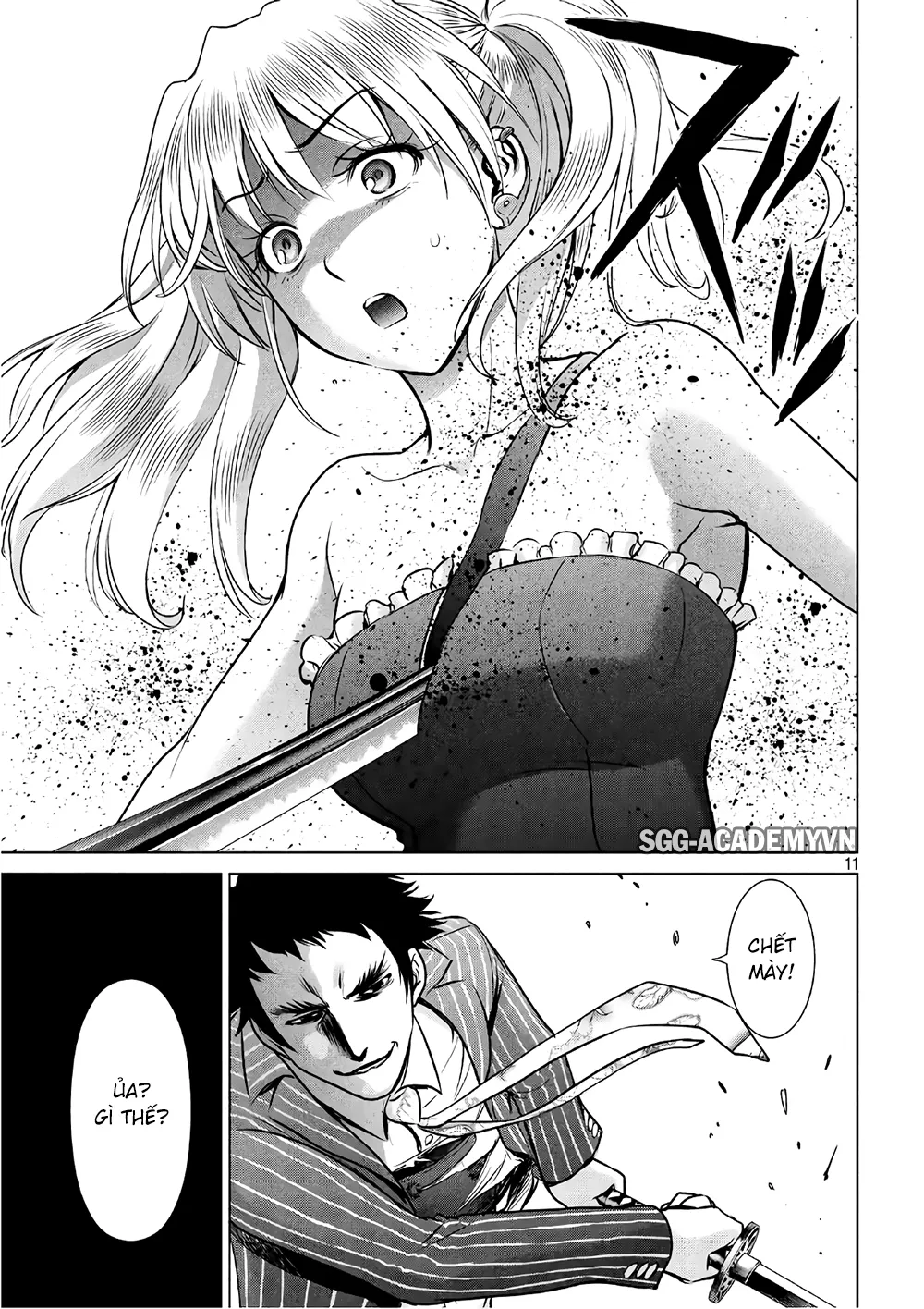 HentaiVN.net - Ảnh 13 - Satanophany - Chap 63: Tam kiệt của bang Tendo