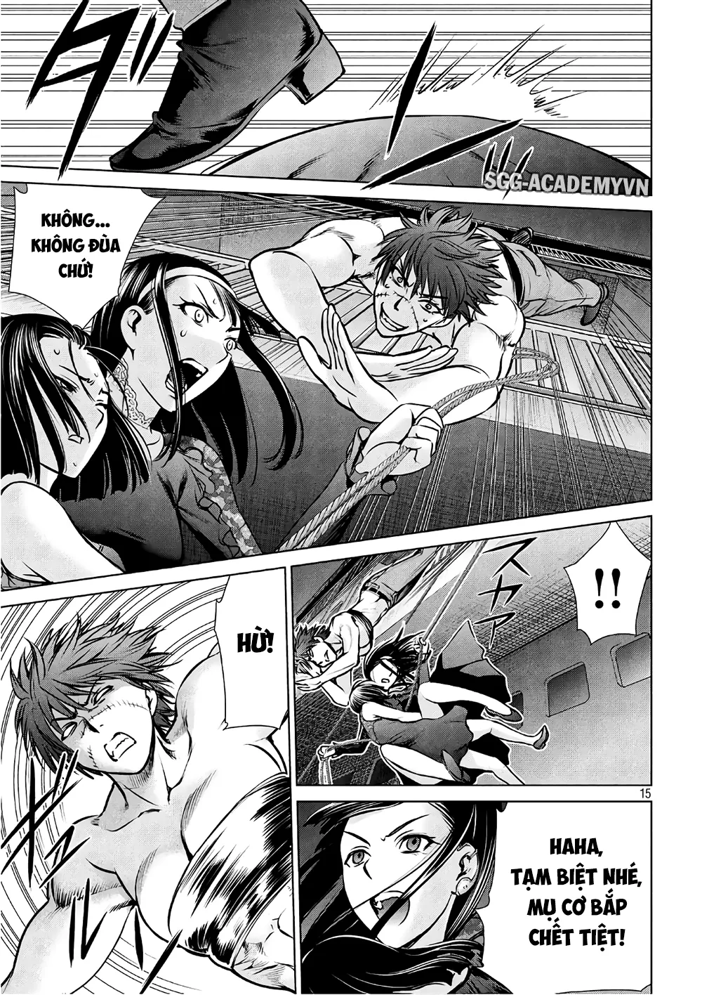 HentaiVN.net - Ảnh 17 - Satanophany - Chap 63: Tam kiệt của bang Tendo