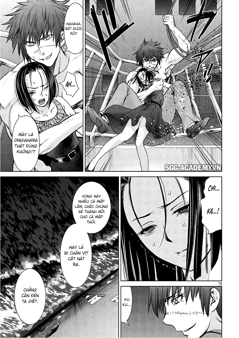 HentaiVN.net - Ảnh 20 - Satanophany - Chap 63: Tam kiệt của bang Tendo