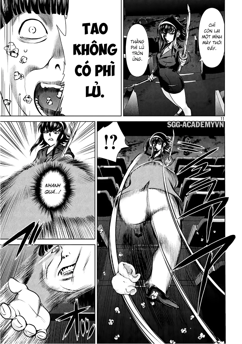 HentaiVN.net - Ảnh 12 - Satanophany - Chap 64: Kẻ tay trong