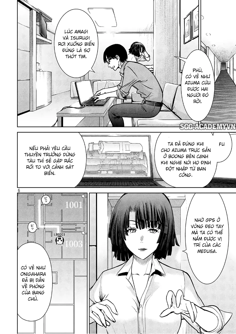 HentaiVN.net - Ảnh 7 - Satanophany - Chap 64: Kẻ tay trong