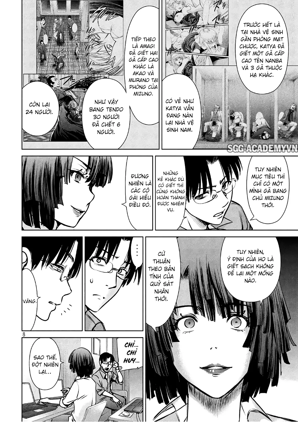 HentaiVN.net - Ảnh 9 - Satanophany - Chap 64: Kẻ tay trong