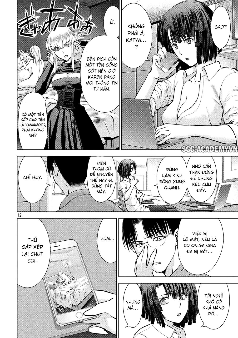 HentaiVN.net - Ảnh 13 - Satanophany - Chap 65: Cái kết của kẻ phản bội