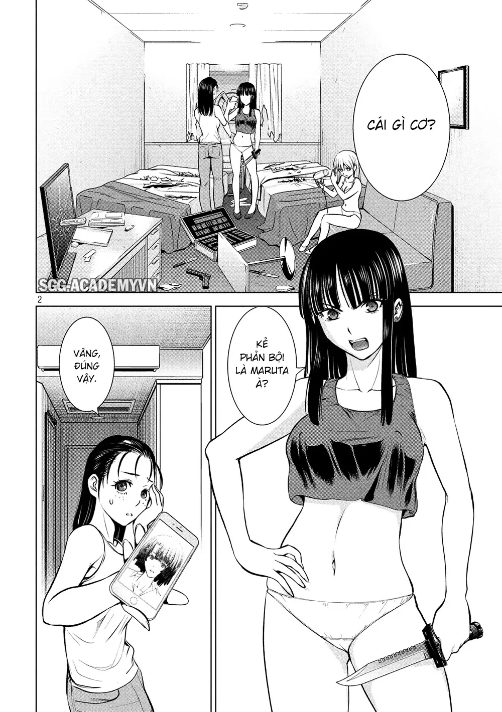 HentaiVN.net - Ảnh 4 - Satanophany - Chap 66: Sayoko SOS