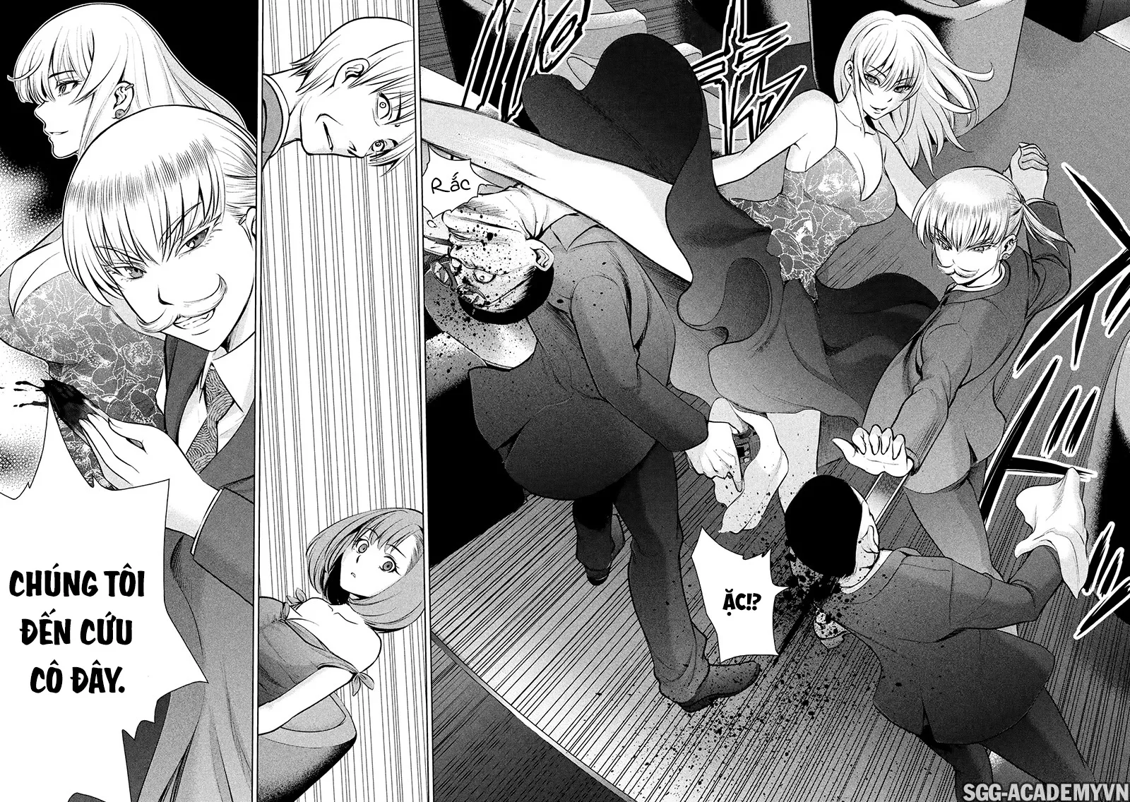 HentaiVN.net - Ảnh 12 - Satanophany - Chap 67: Công thủ ở phòng khiêu vũ