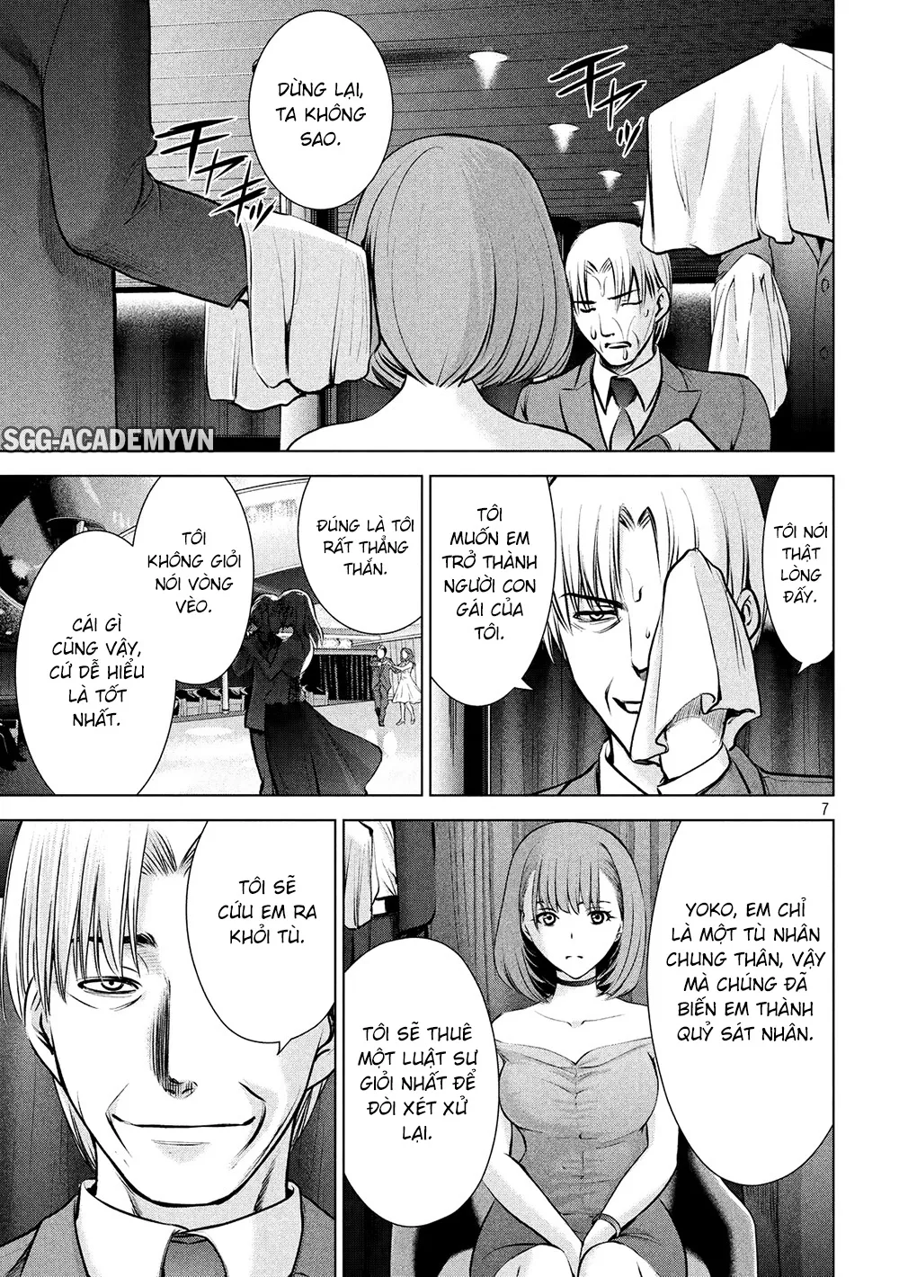 HentaiVN.net - Ảnh 9 - Satanophany - Chap 67: Công thủ ở phòng khiêu vũ