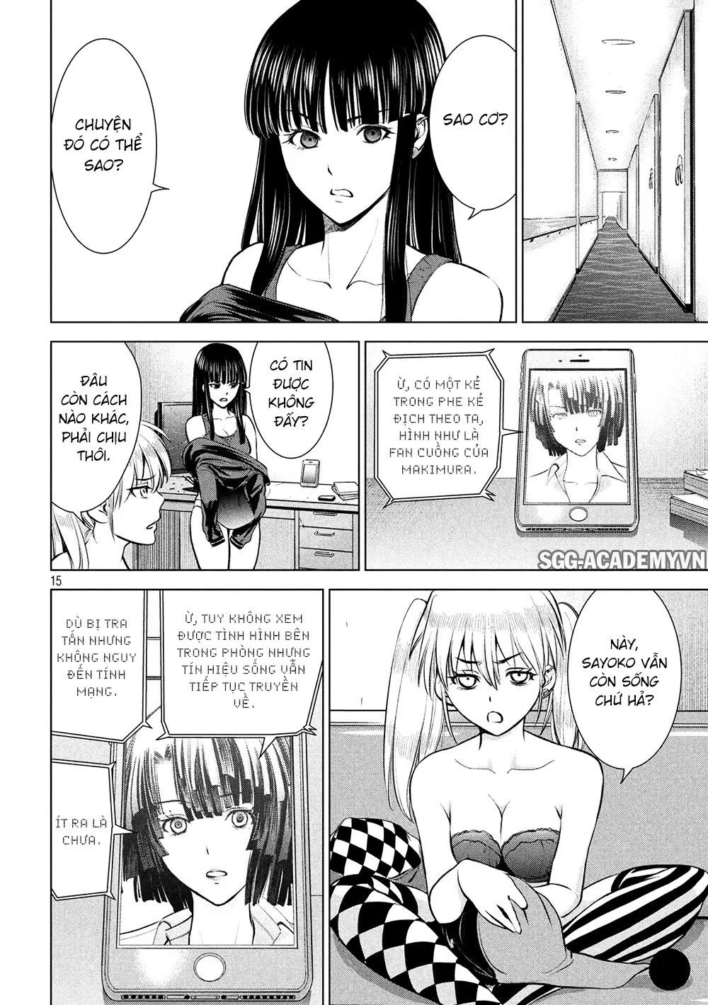 HentaiVN.net - Ảnh 17 - Satanophany - Chap 69: Chờ nhé, Sayoko!