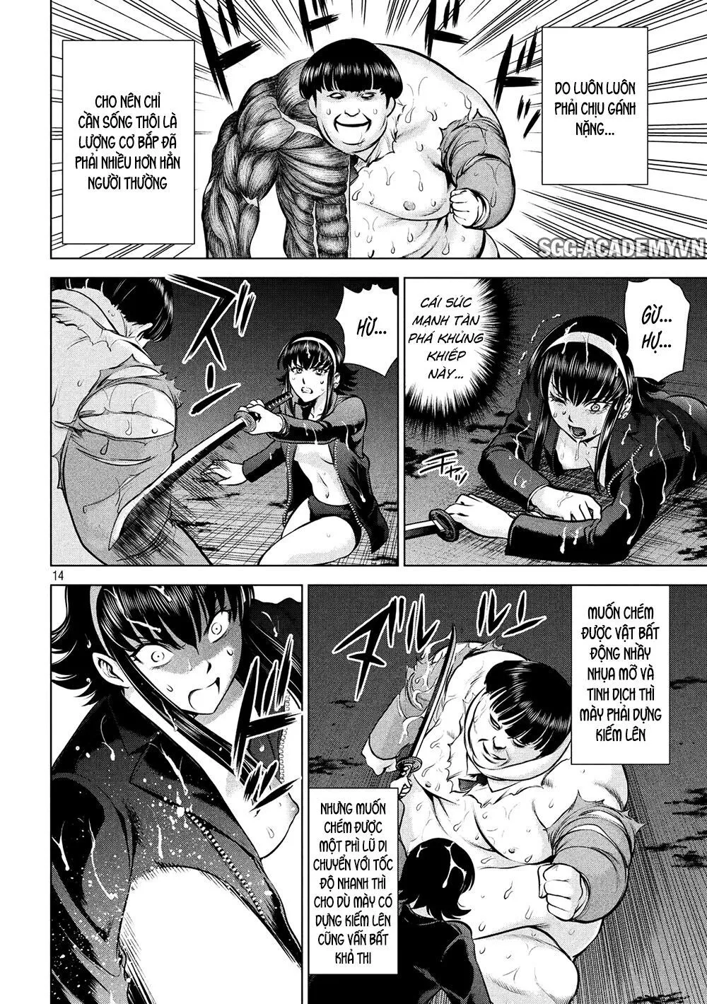 HentaiVN.net - Ảnh 16 - Satanophany - Chap 72: Địa ngục mỡ