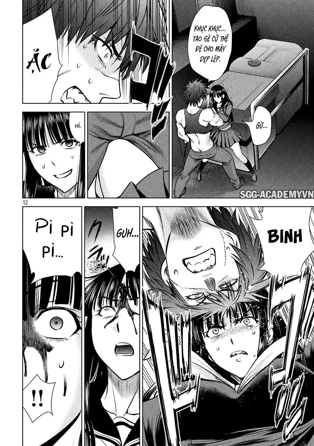 HentaiVN.net - Ảnh 13 - Satanophany - Chap 77: Đô vật Kanzari