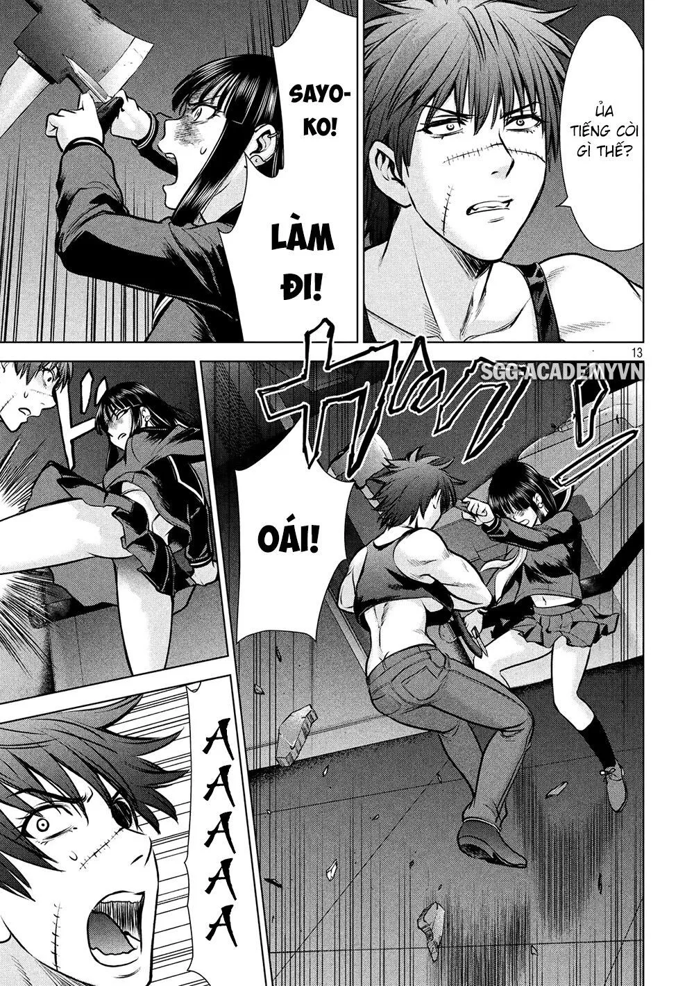 HentaiVN.net - Ảnh 14 - Satanophany - Chap 77: Đô vật Kanzari