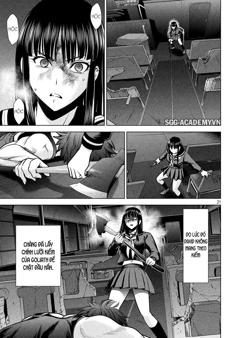 HentaiVN.net - Ảnh 22 - Satanophany - Chap 77: Đô vật Kanzari
