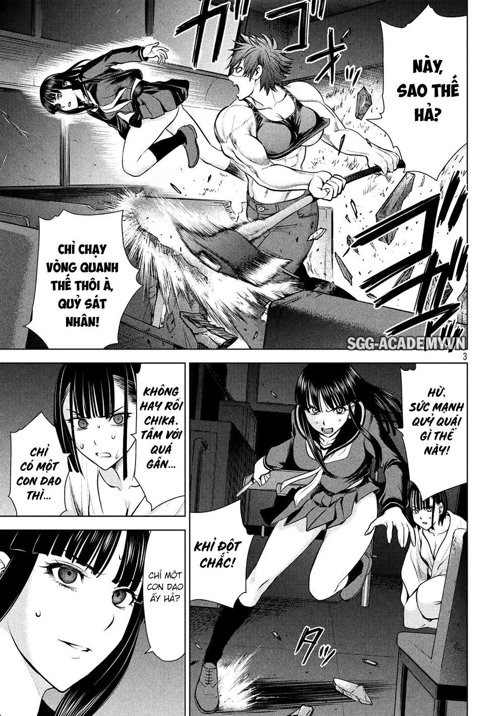 HentaiVN.net - Ảnh 5 - Satanophany - Chap 77: Đô vật Kanzari