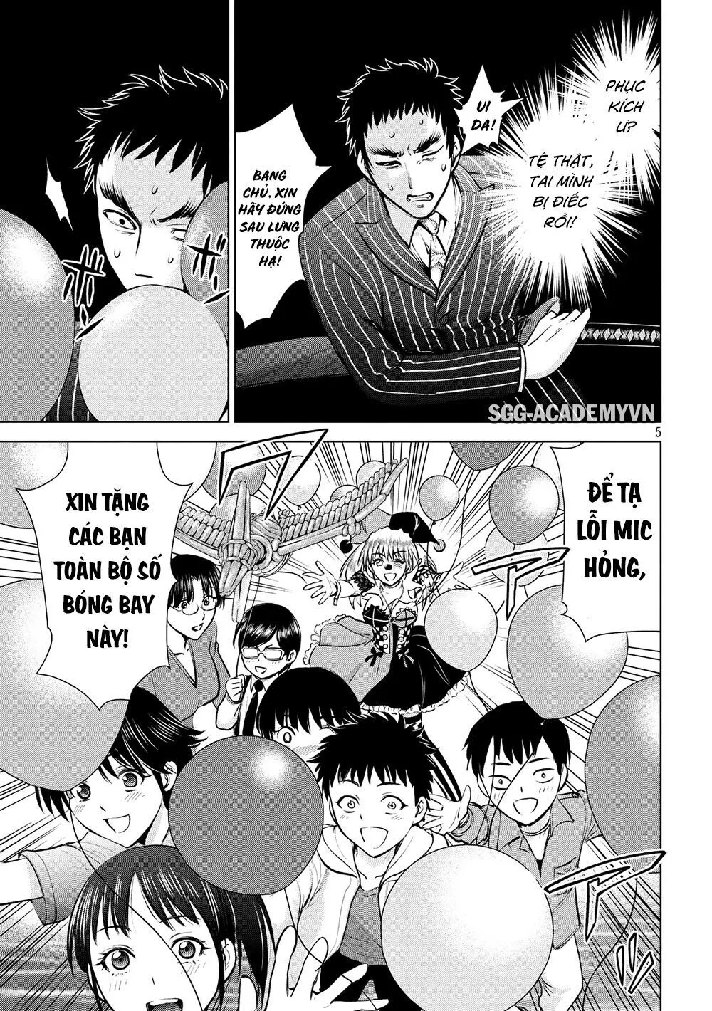 HentaiVN.net - Ảnh 7 - Satanophany - Chap 78: Quà tặng bóng bay
