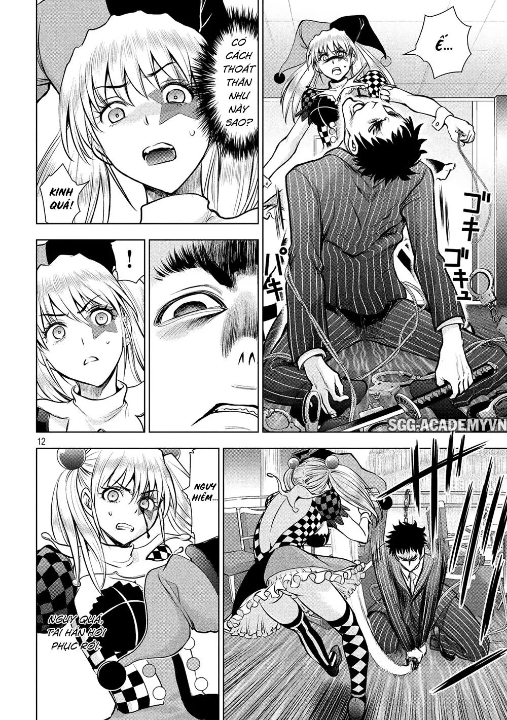 HentaiVN.net - Ảnh 14 - Satanophany - Chap 81: Lòng trung thành của Karasuma