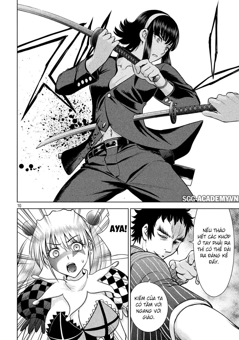 HentaiVN.net - Ảnh 11 - Satanophany - Chap 82: Còn lại 1 giờ