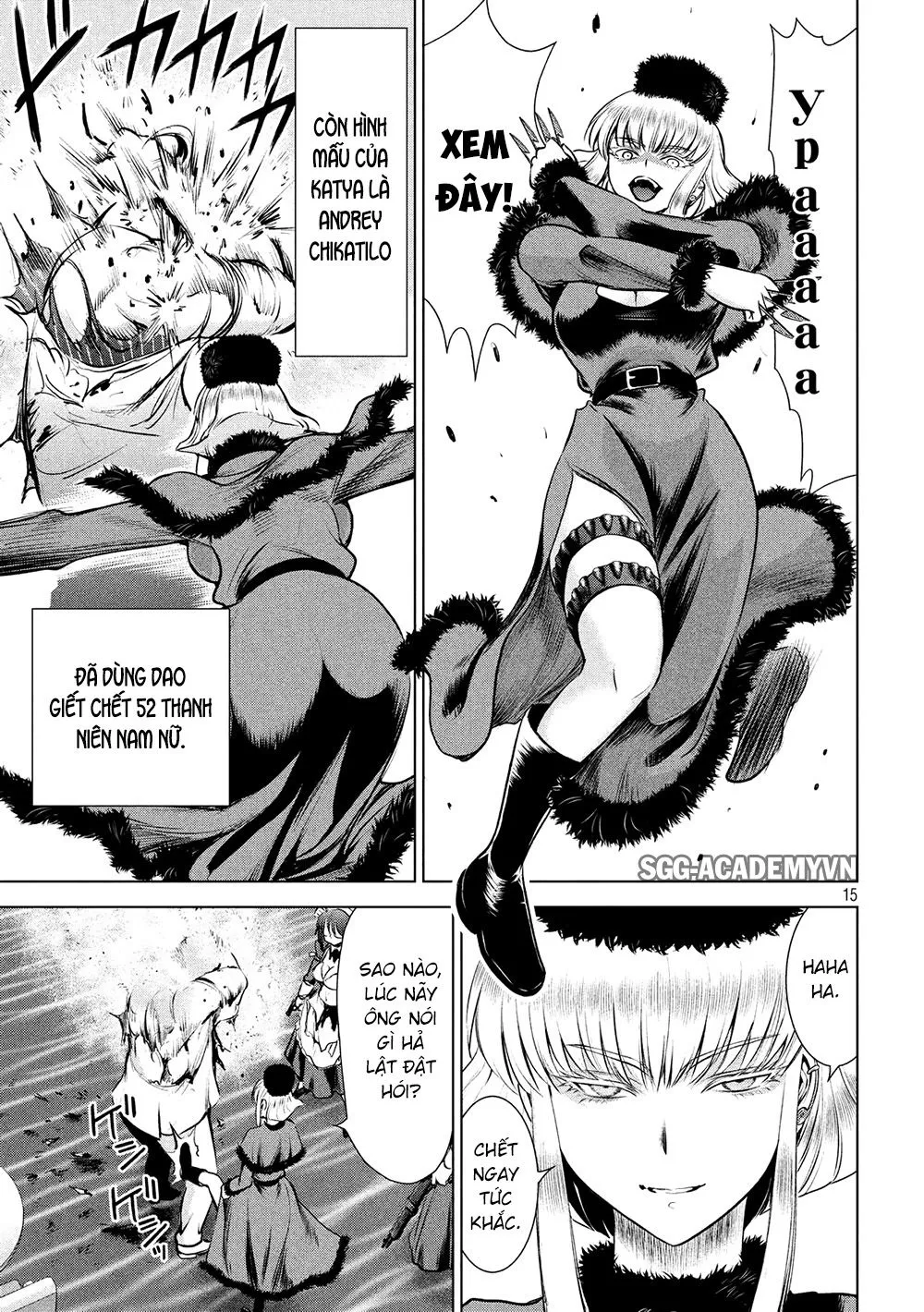 HentaiVN.net - Ảnh 16 - Satanophany - Chap 82: Còn lại 1 giờ