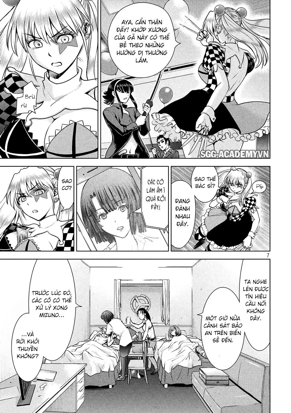 HentaiVN.net - Ảnh 8 - Satanophany - Chap 82: Còn lại 1 giờ