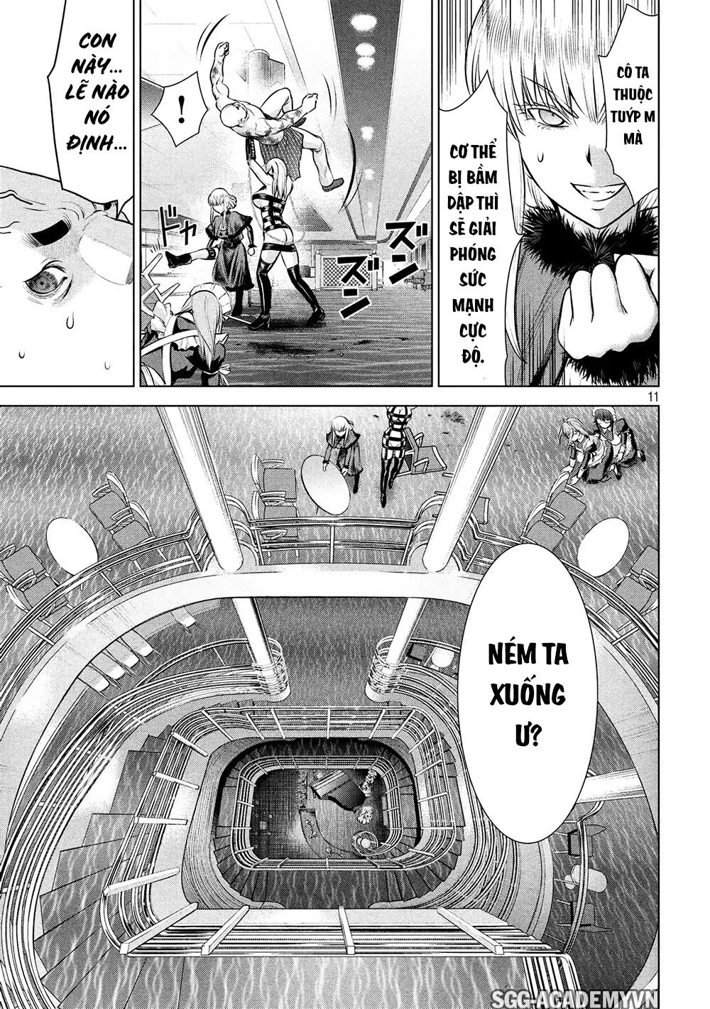 HentaiVN.net - Ảnh 13 - Satanophany - Chap 83: Ngũ đẳng đai đen
