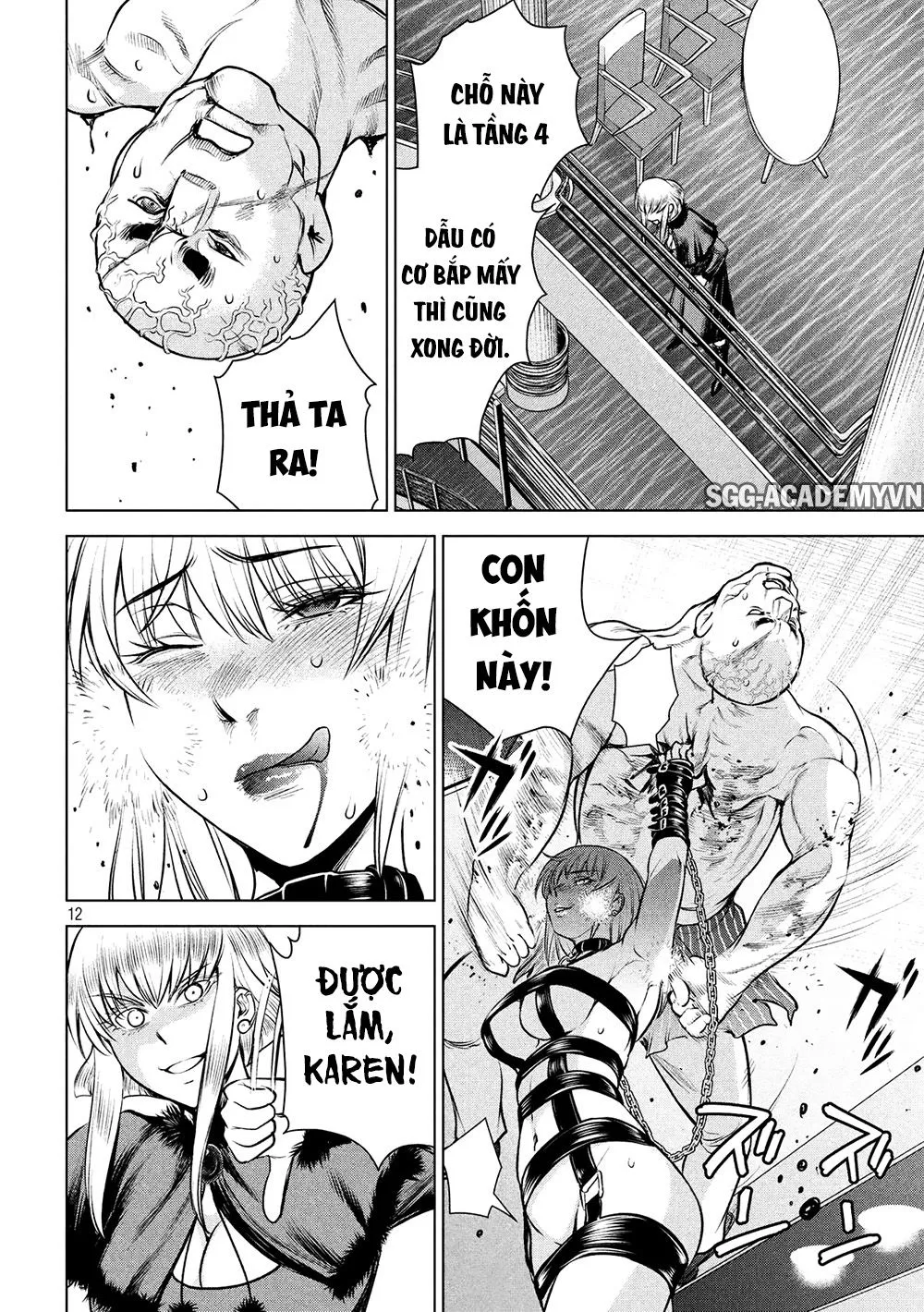 HentaiVN.net - Ảnh 14 - Satanophany - Chap 83: Ngũ đẳng đai đen