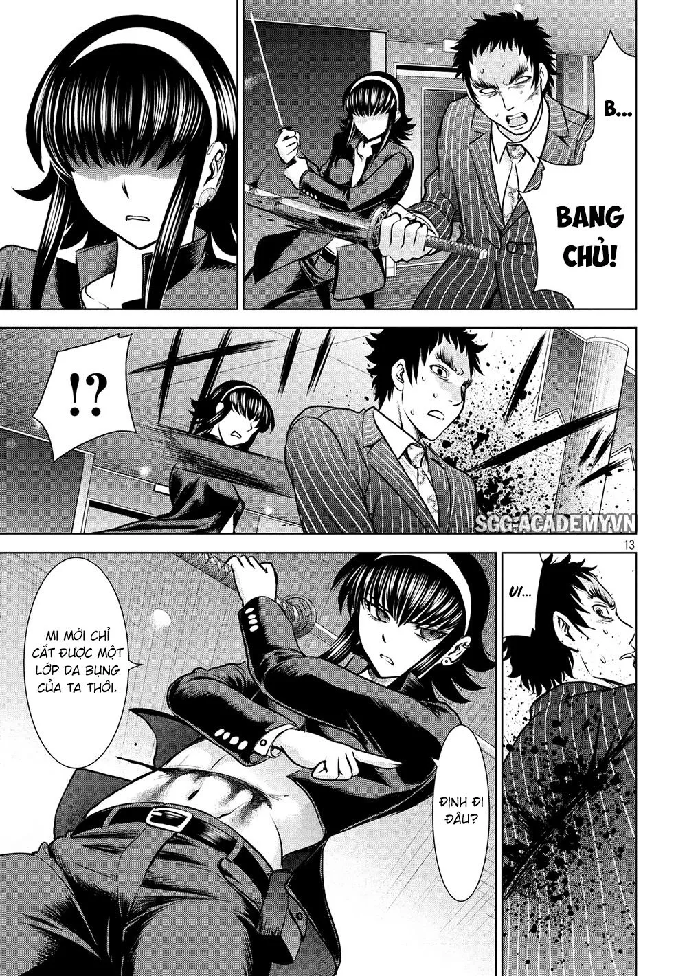 HentaiVN.net - Ảnh 15 - Satanophany - Chap 83: Ngũ đẳng đai đen