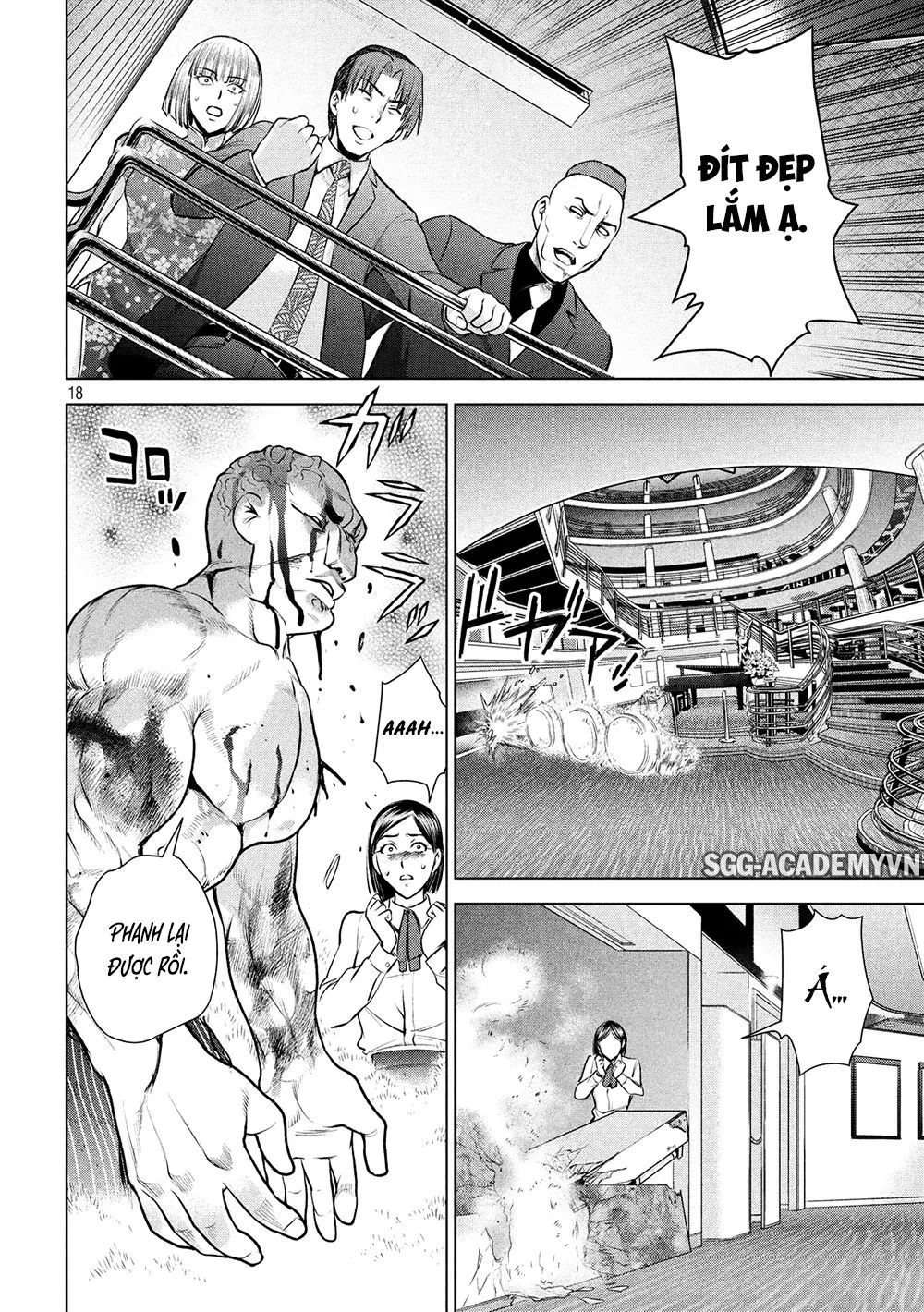 HentaiVN.net - Ảnh 20 - Satanophany - Chap 83: Ngũ đẳng đai đen
