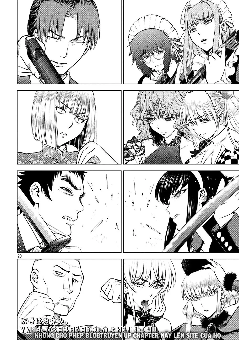 HentaiVN.net - Ảnh 22 - Satanophany - Chap 83: Ngũ đẳng đai đen