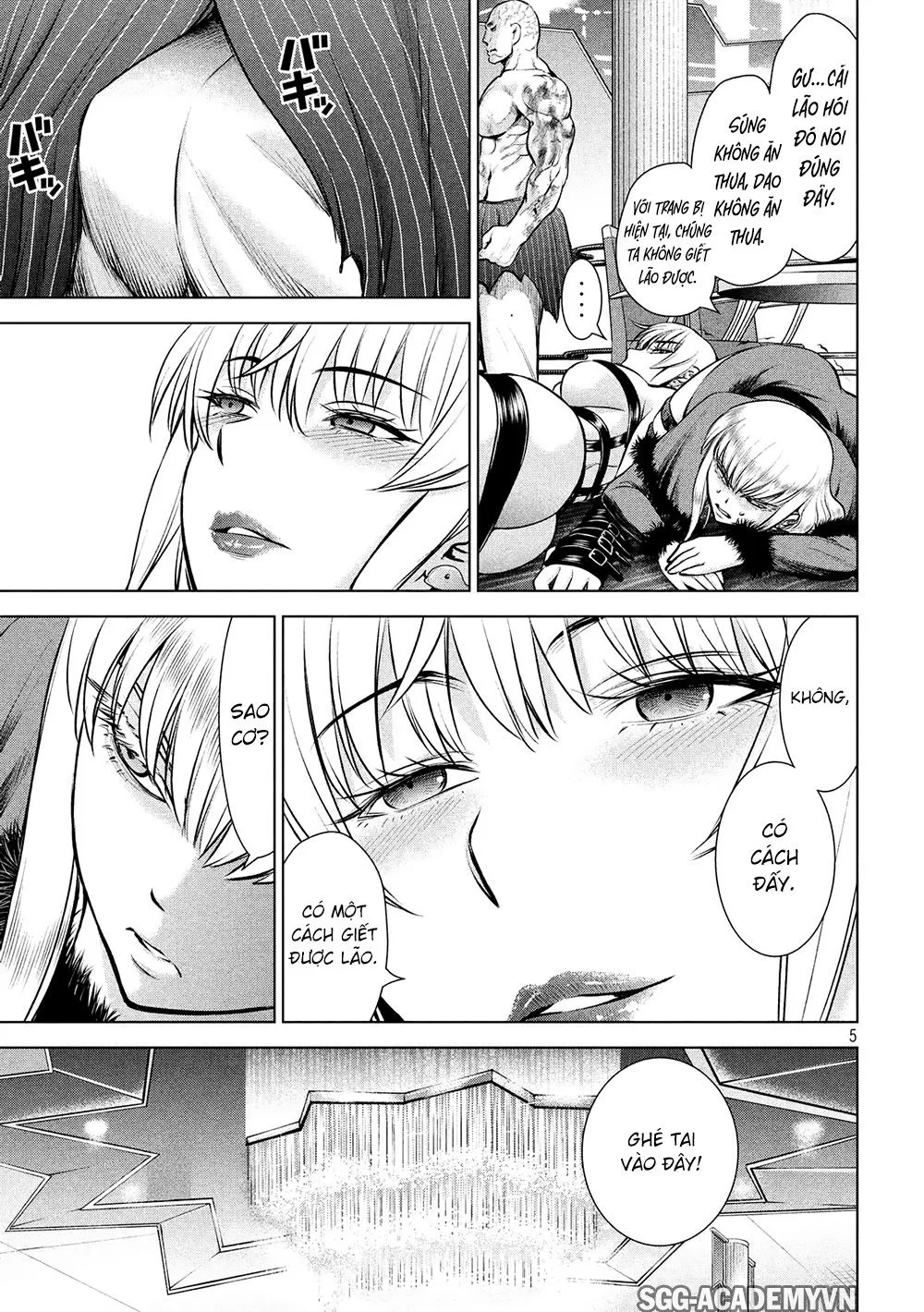HentaiVN.net - Ảnh 7 - Satanophany - Chap 83: Ngũ đẳng đai đen
