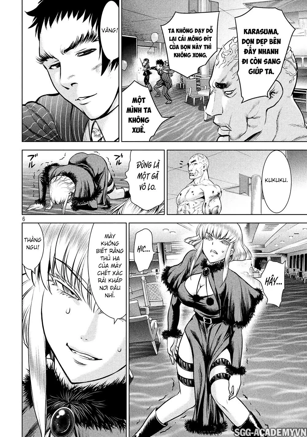 HentaiVN.net - Ảnh 8 - Satanophany - Chap 83: Ngũ đẳng đai đen