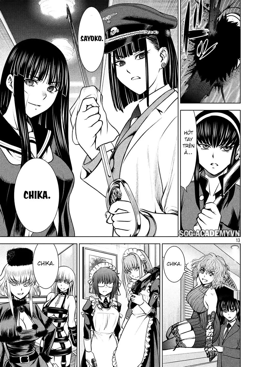 HentaiVN.net - Ảnh 15 - Satanophany - Chap 86: Sát thủ duy lý