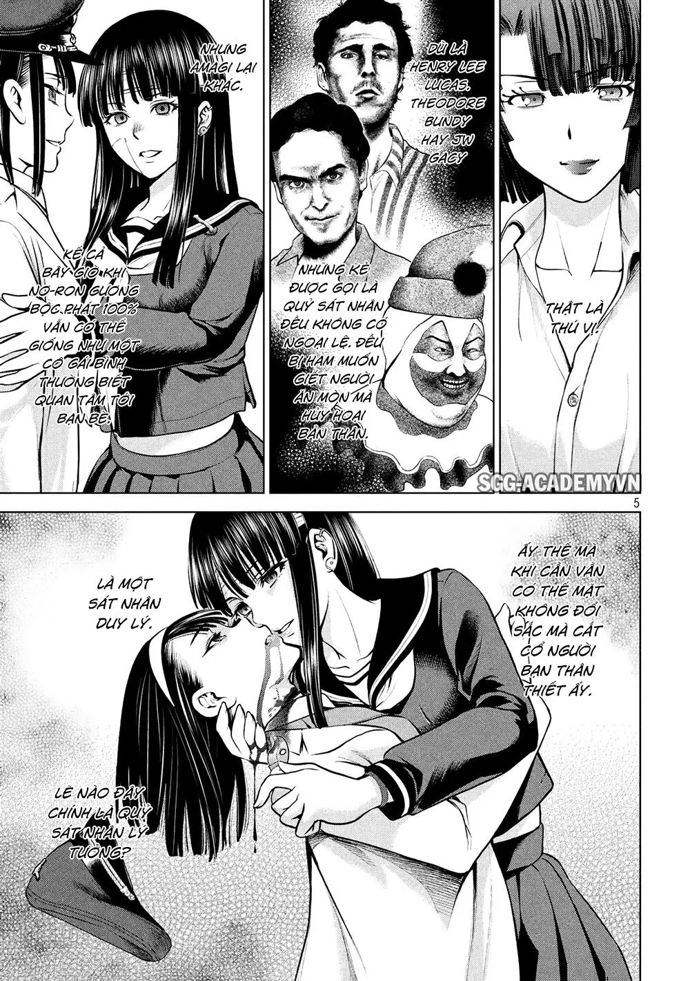 HentaiVN.net - Ảnh 7 - Satanophany - Chap 86: Sát thủ duy lý