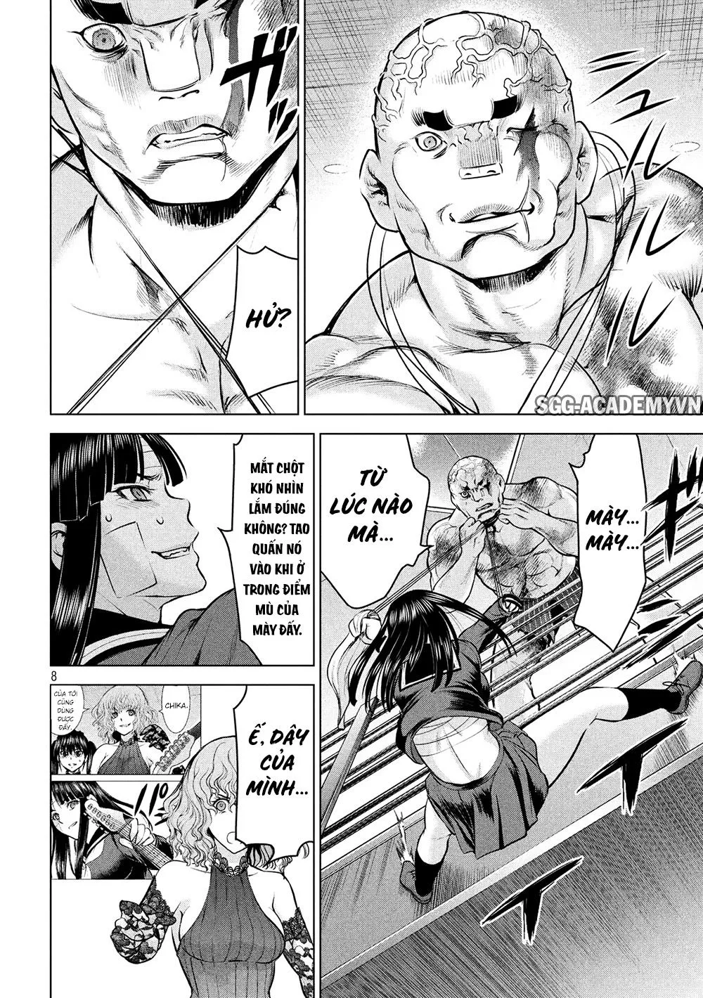HentaiVN.net - Ảnh 10 - Satanophany - Chap 88: Cuộc chiến giữa không trung
