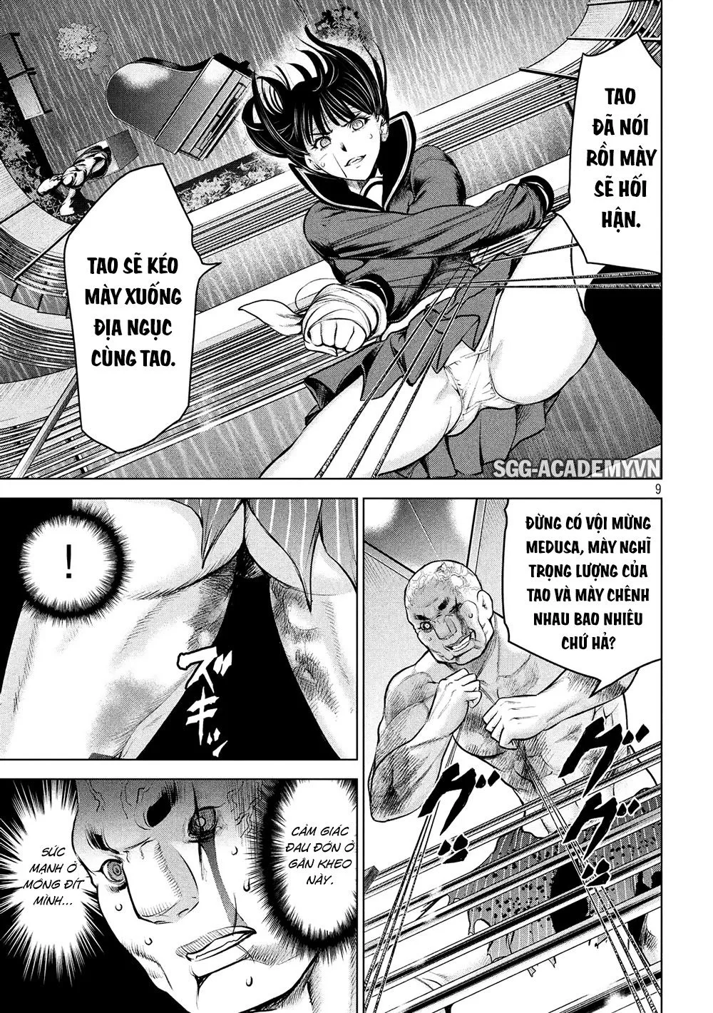 HentaiVN.net - Ảnh 11 - Satanophany - Chap 88: Cuộc chiến giữa không trung