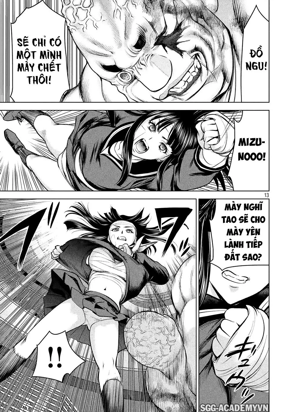 HentaiVN.net - Ảnh 14 - Satanophany - Chap 88: Cuộc chiến giữa không trung
