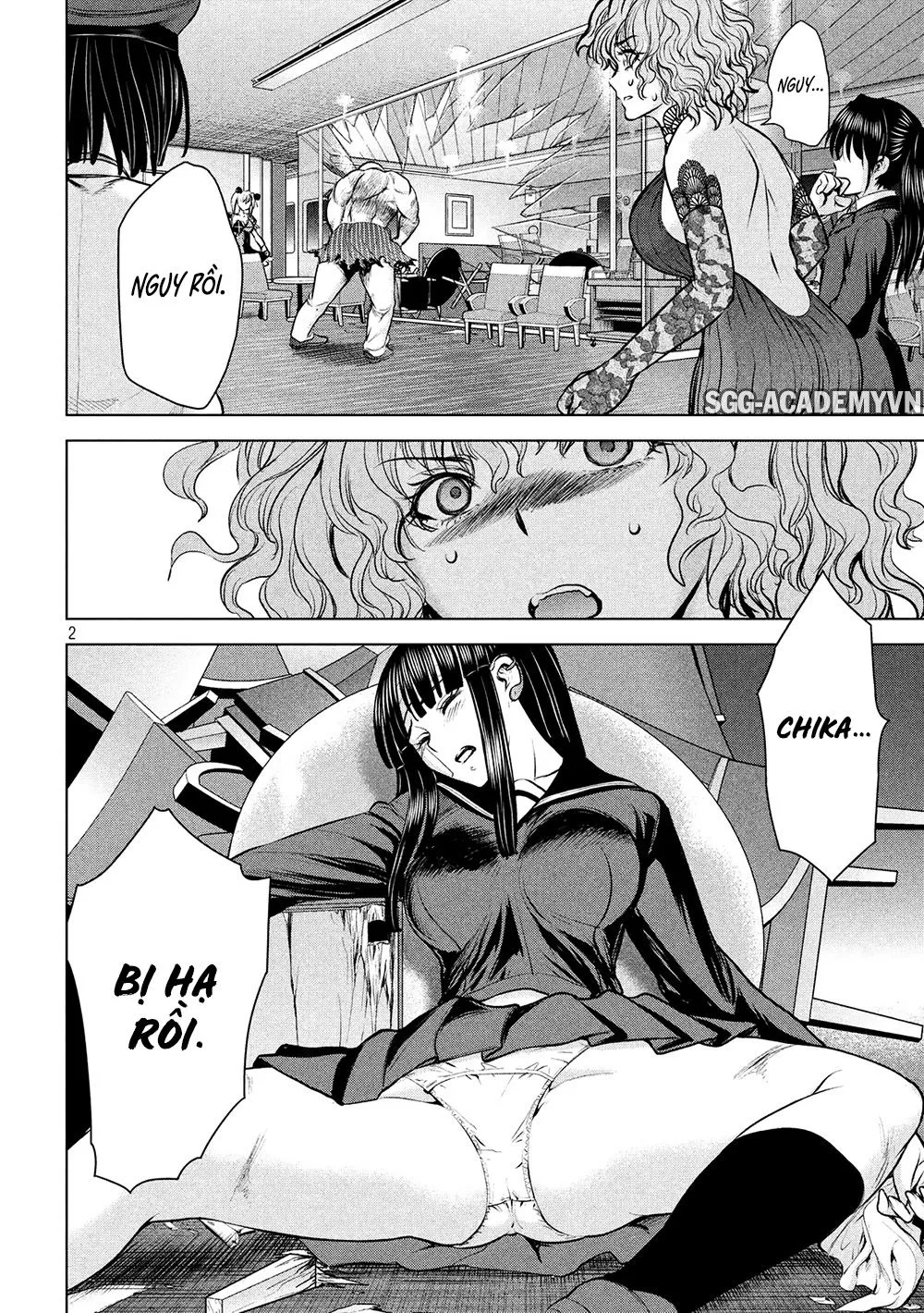 HentaiVN.net - Ảnh 4 - Satanophany - Chap 88: Cuộc chiến giữa không trung