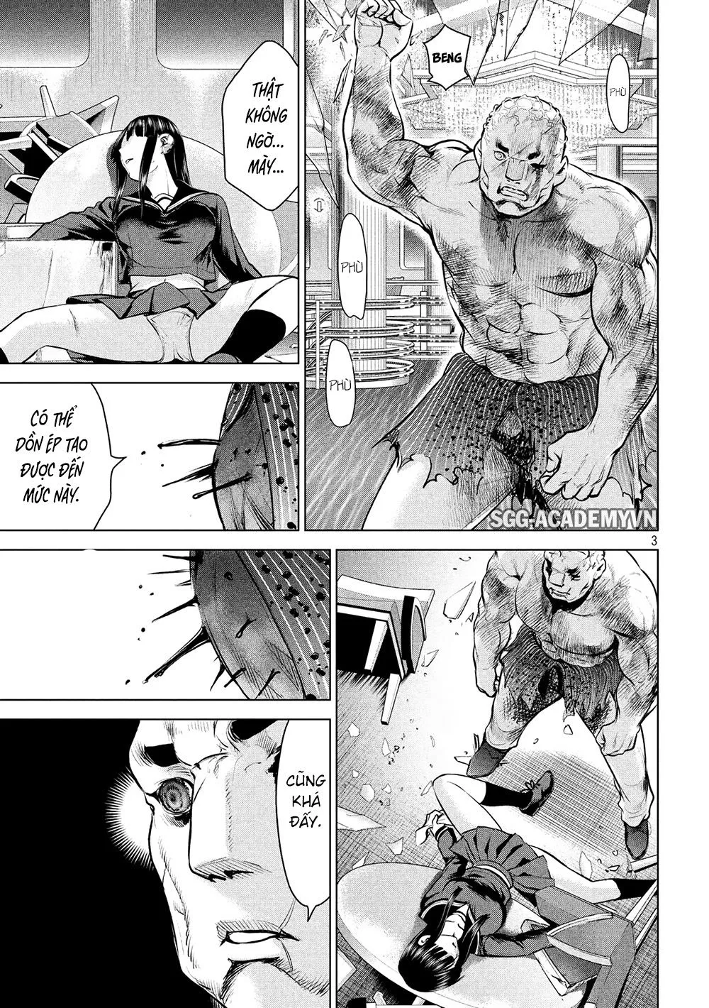 HentaiVN.net - Ảnh 5 - Satanophany - Chap 88: Cuộc chiến giữa không trung