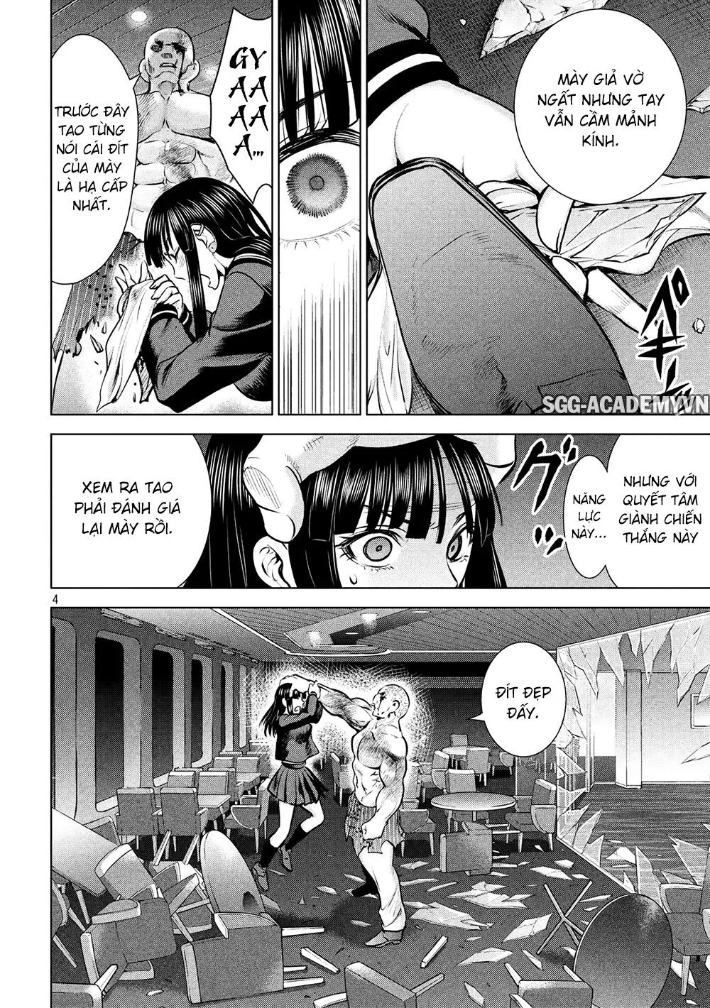 HentaiVN.net - Ảnh 6 - Satanophany - Chap 88: Cuộc chiến giữa không trung