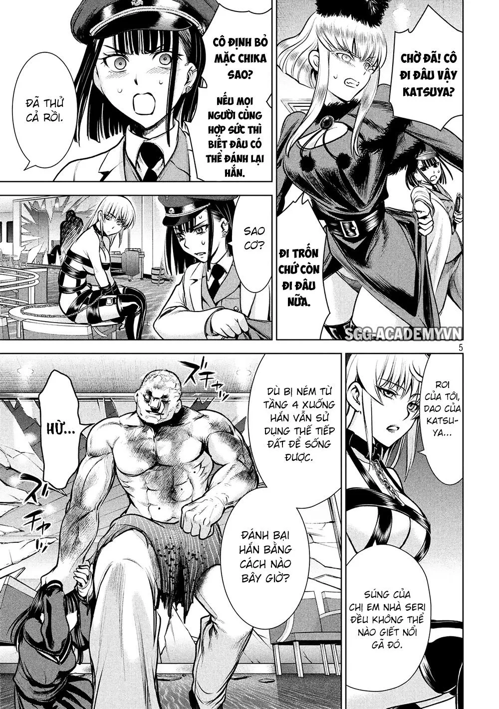 HentaiVN.net - Ảnh 7 - Satanophany - Chap 88: Cuộc chiến giữa không trung