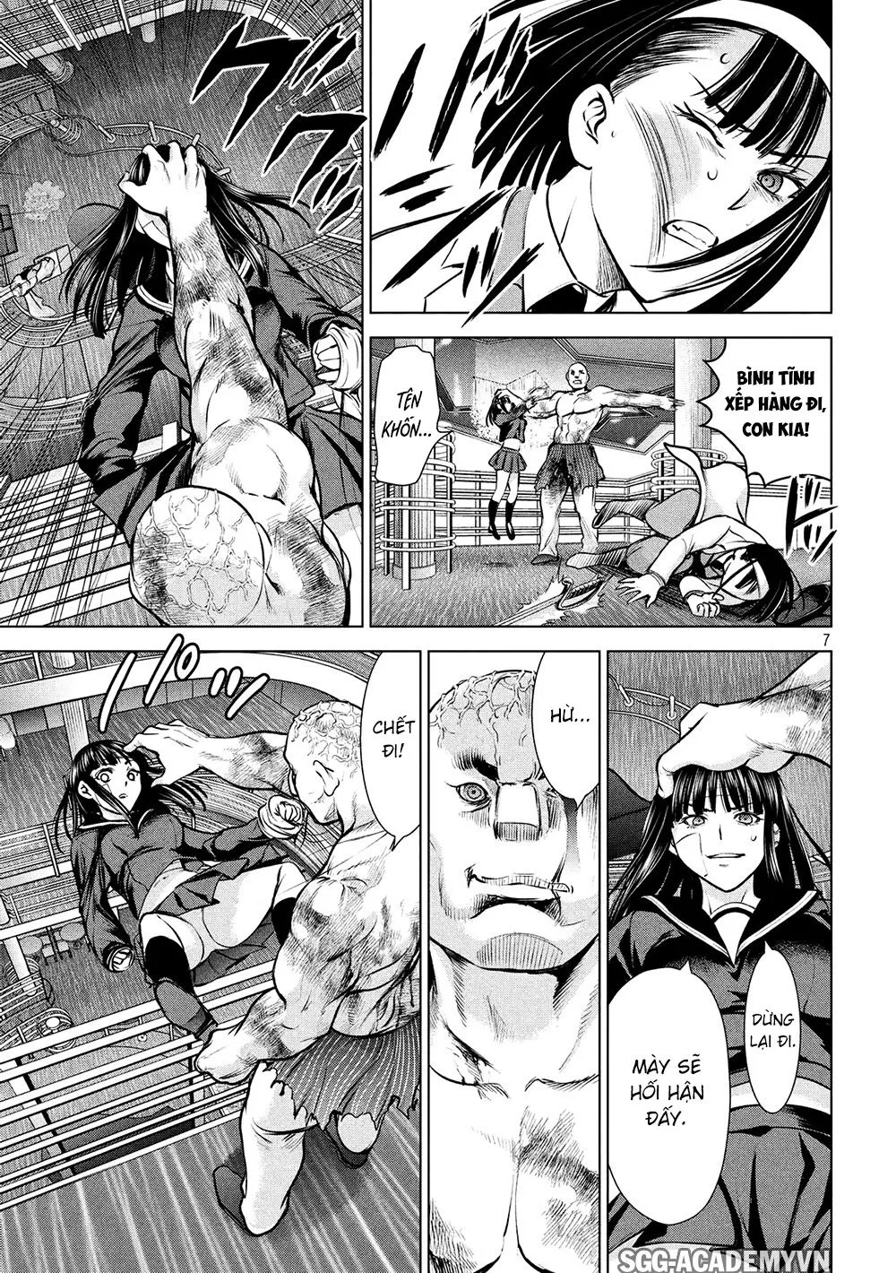 HentaiVN.net - Ảnh 9 - Satanophany - Chap 88: Cuộc chiến giữa không trung